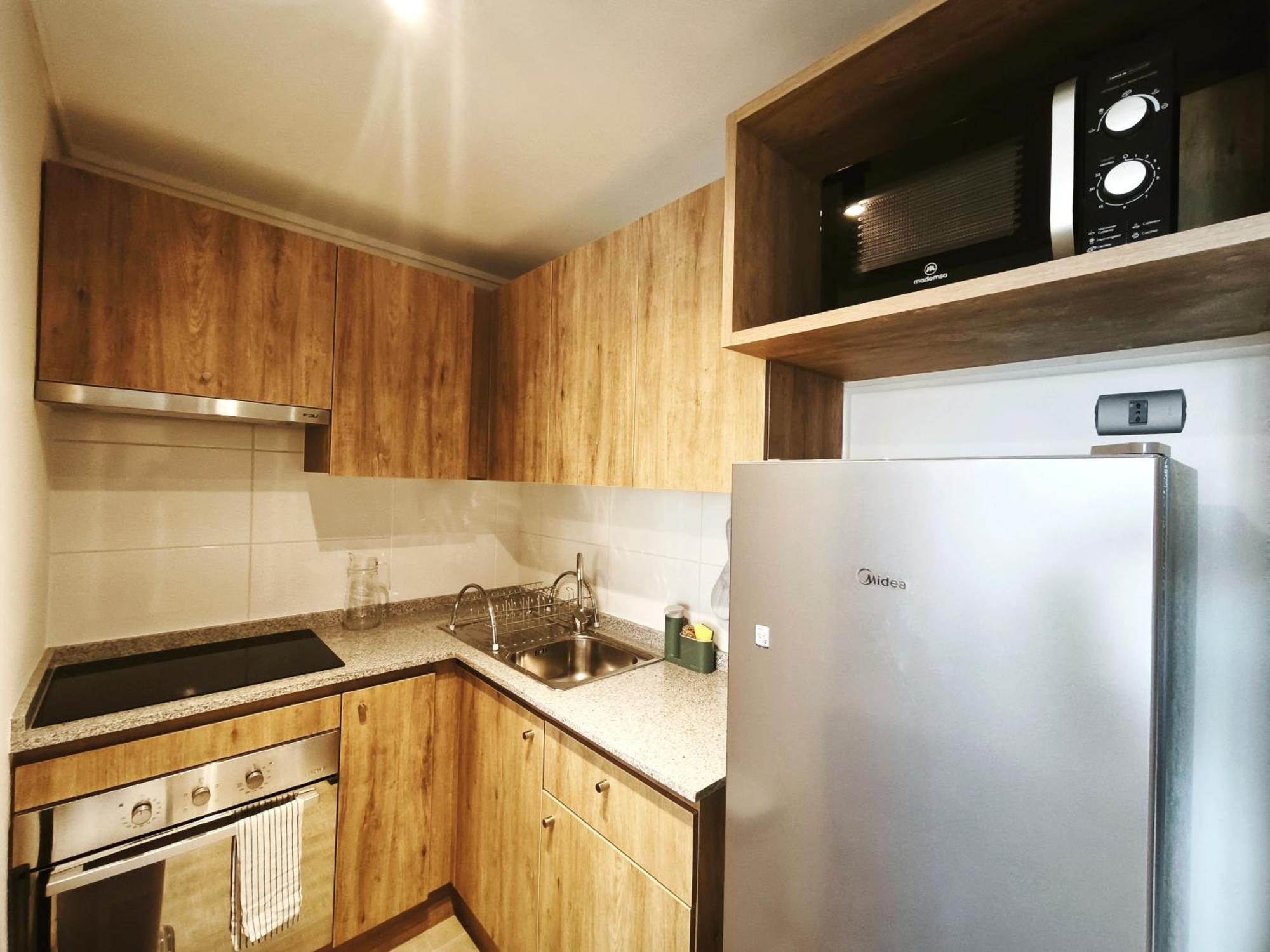Apartamento Depto A Pasos Metro Ecuador Santiago